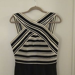 Black and White parisienne dress